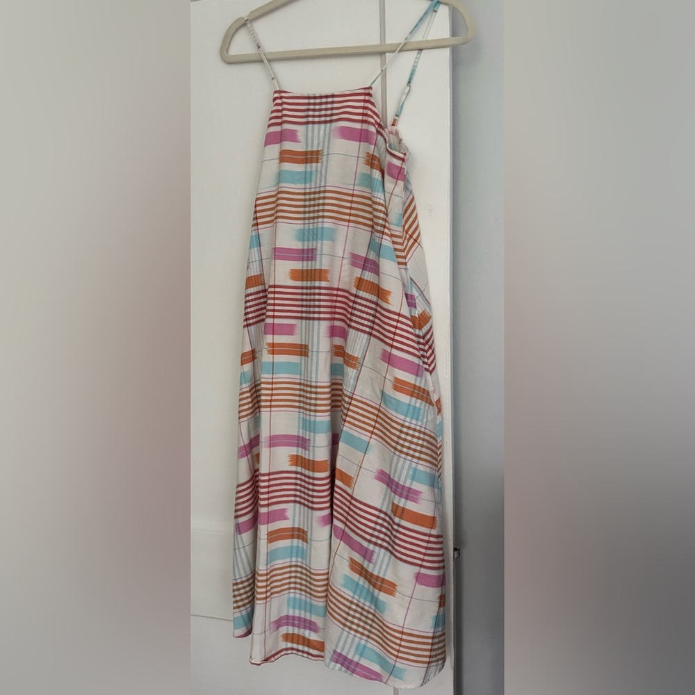 Lou & Grey Colorful Pattern Trapeze Dress